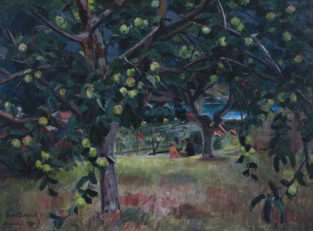 Apfelbaum, Sogndal von Bernt Wilhelm Tunold