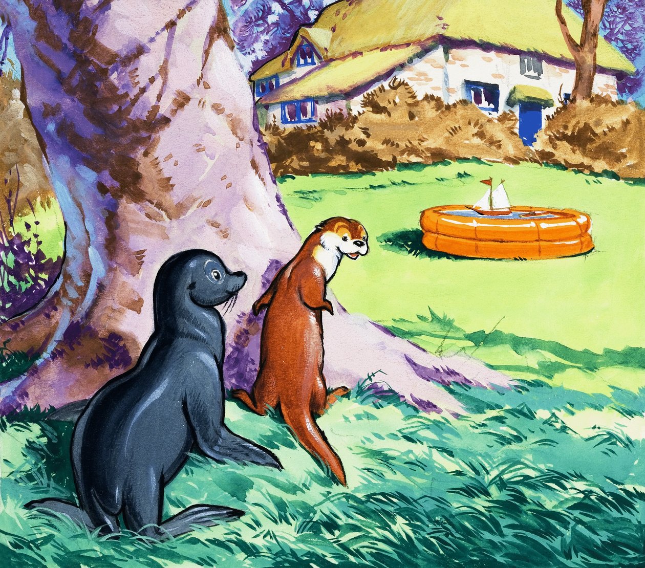 Fliptail der Otter von Bert Felstead