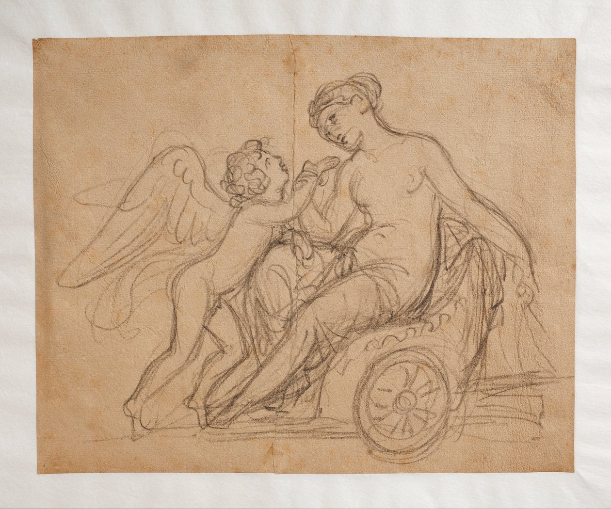Amor beklagt sich bei Venus über einen Bienenstich von Bertel Thorvaldsen