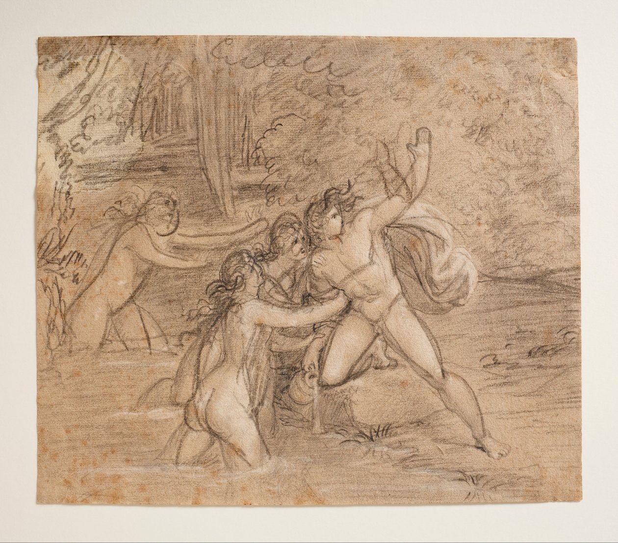 Hylas und die Wassernymphen von Bertel Thorvaldsen