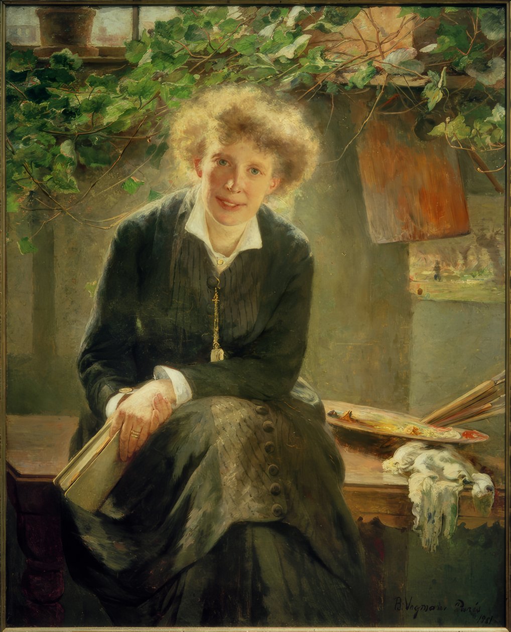 Bildnis Jeanna Bauck von Bertha Wegmann