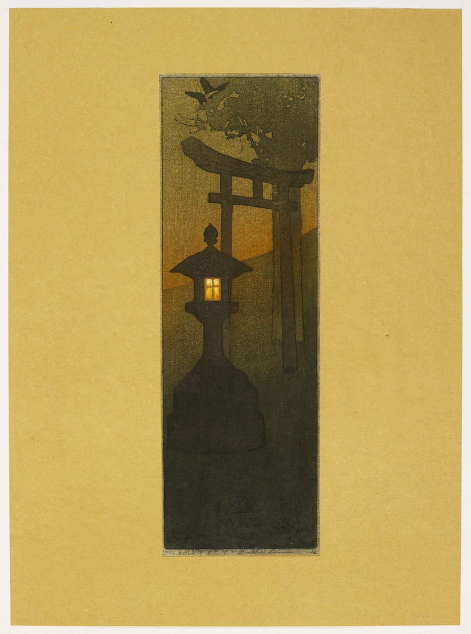 Abend von Bertha Boynton Lum