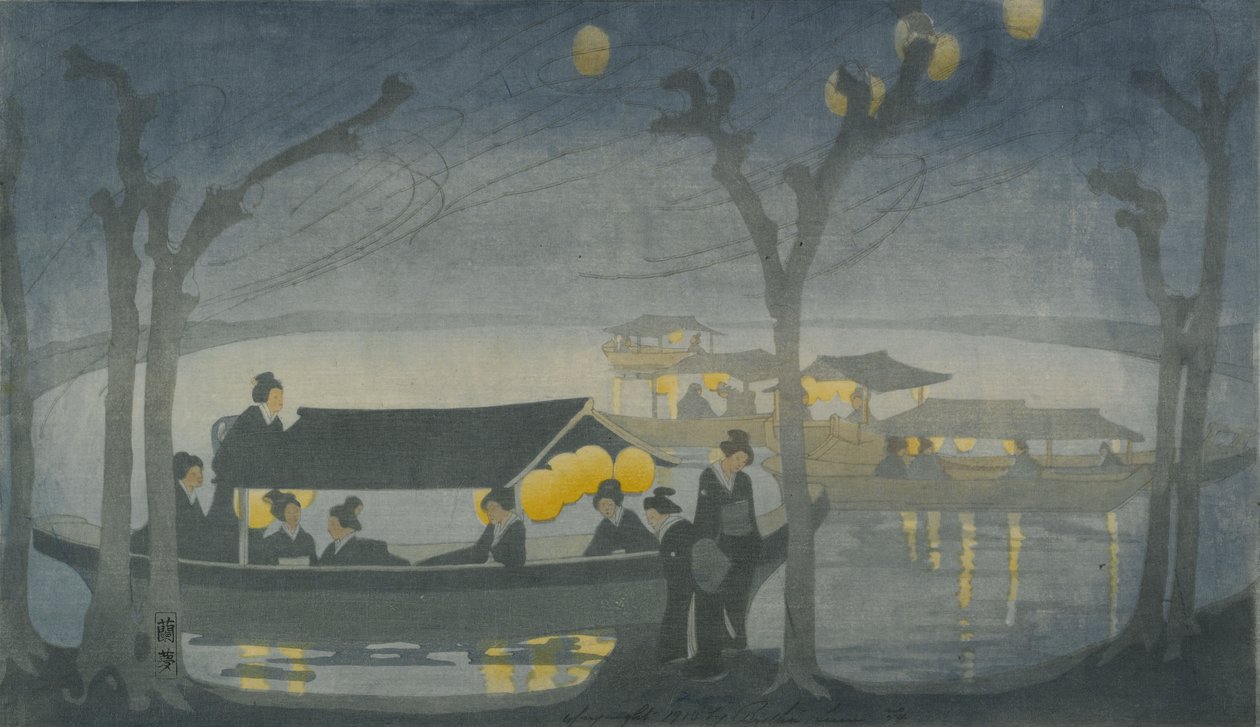 Auf dem Fluss von Bertha Boynton Lum
