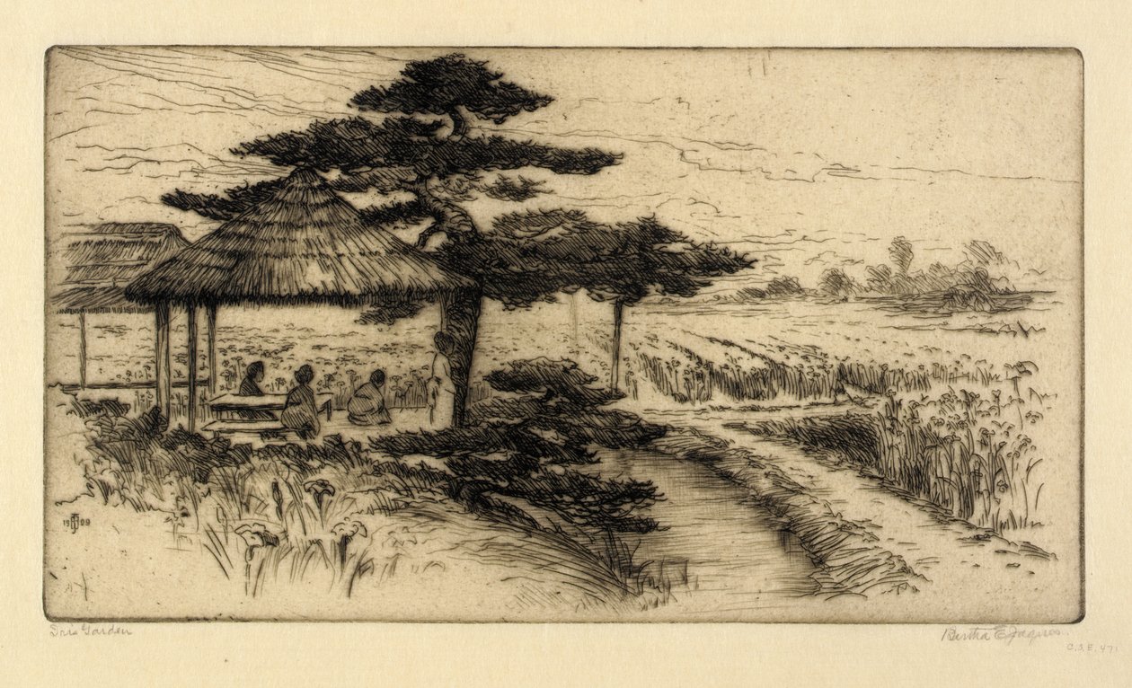 Irisgarten von Bertha E. Jaques