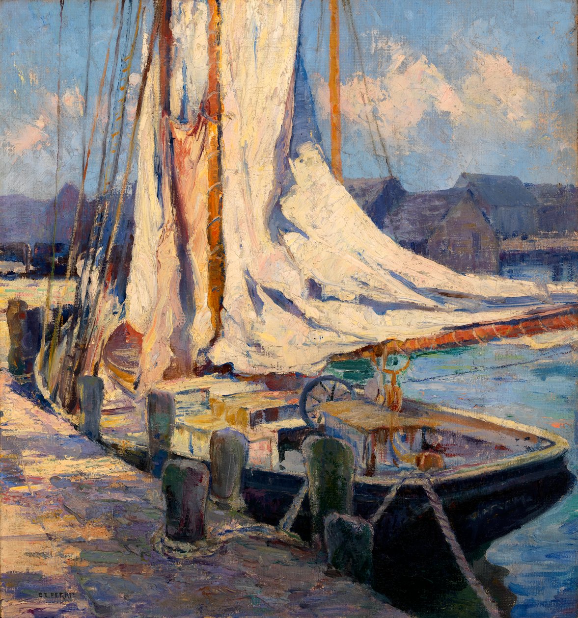 Kai-Szene, Gloucester von Bertha Eversfield Perrie