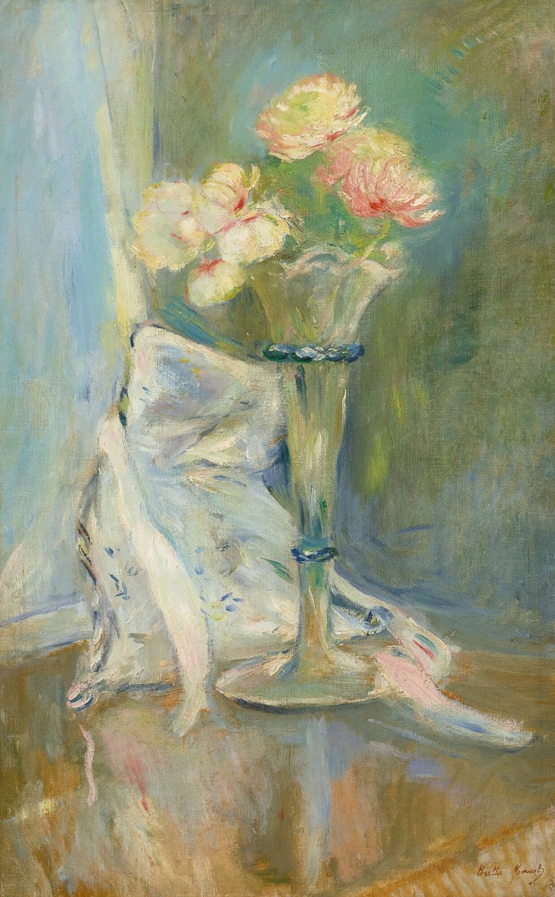 Rosa Anemonen, 1891 von Berthe Morisot