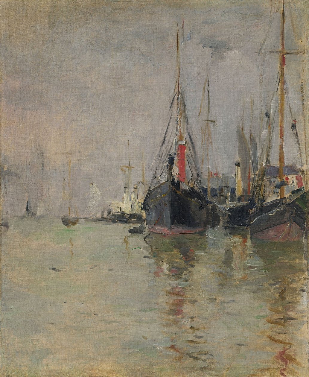Die Themse von Berthe Morisot