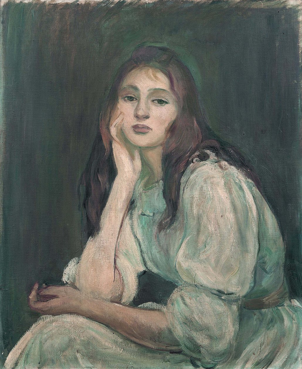 Julie träumt, 1894 von Berthe Morisot