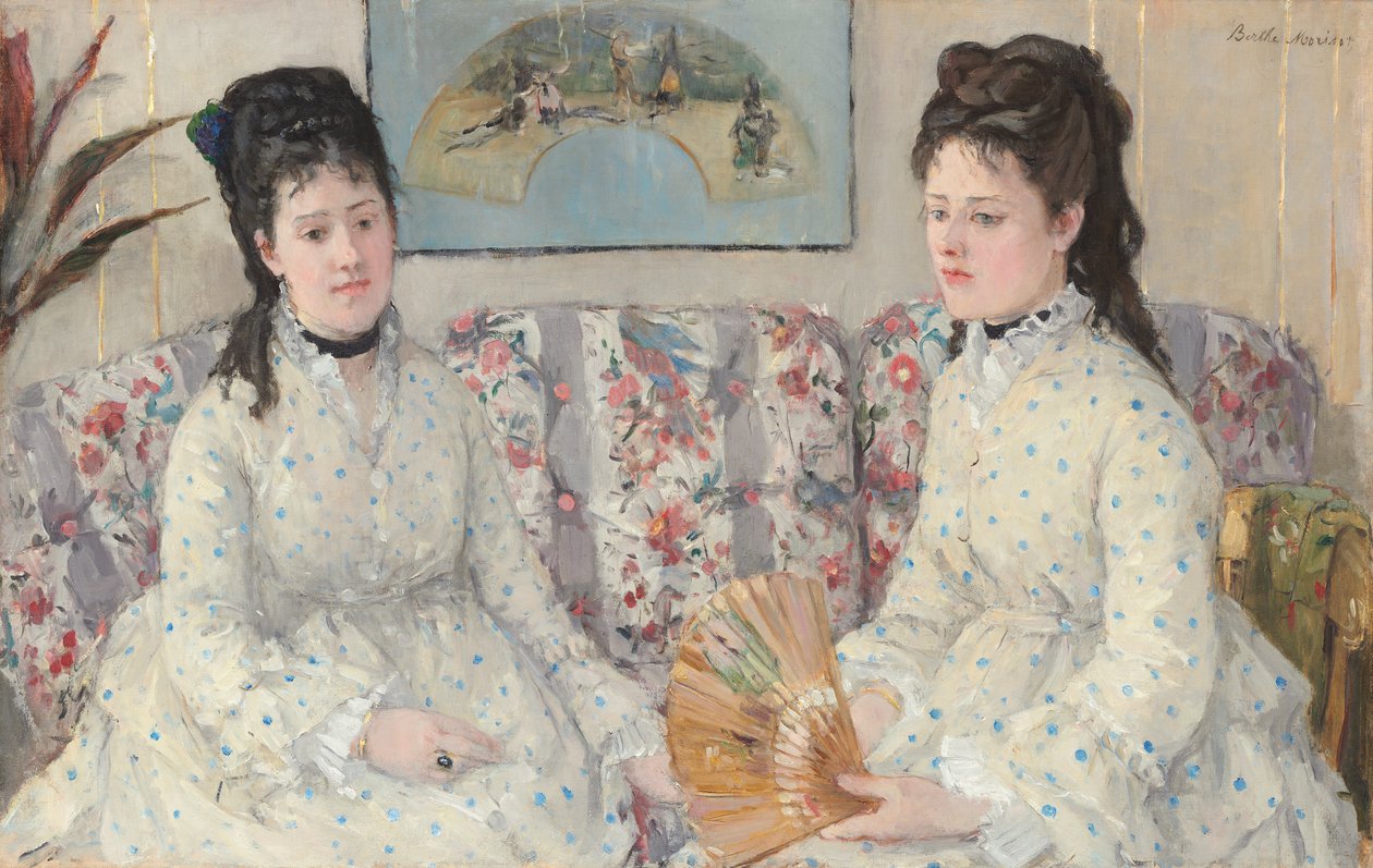 Die Schwestern, 1869 von Berthe Morisot