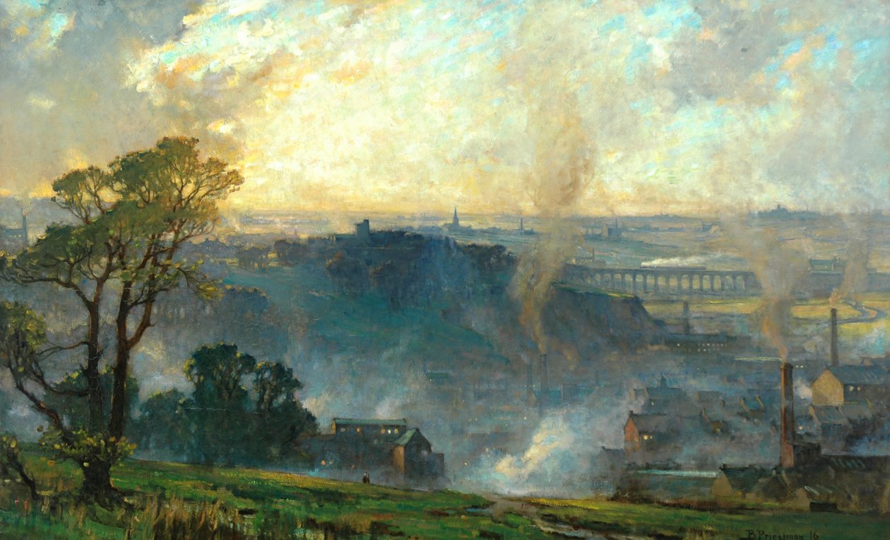 Das Herz des West Riding von Bertram Priestman