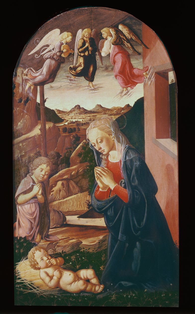 Madonna mit Kind von Biagio di Antonio