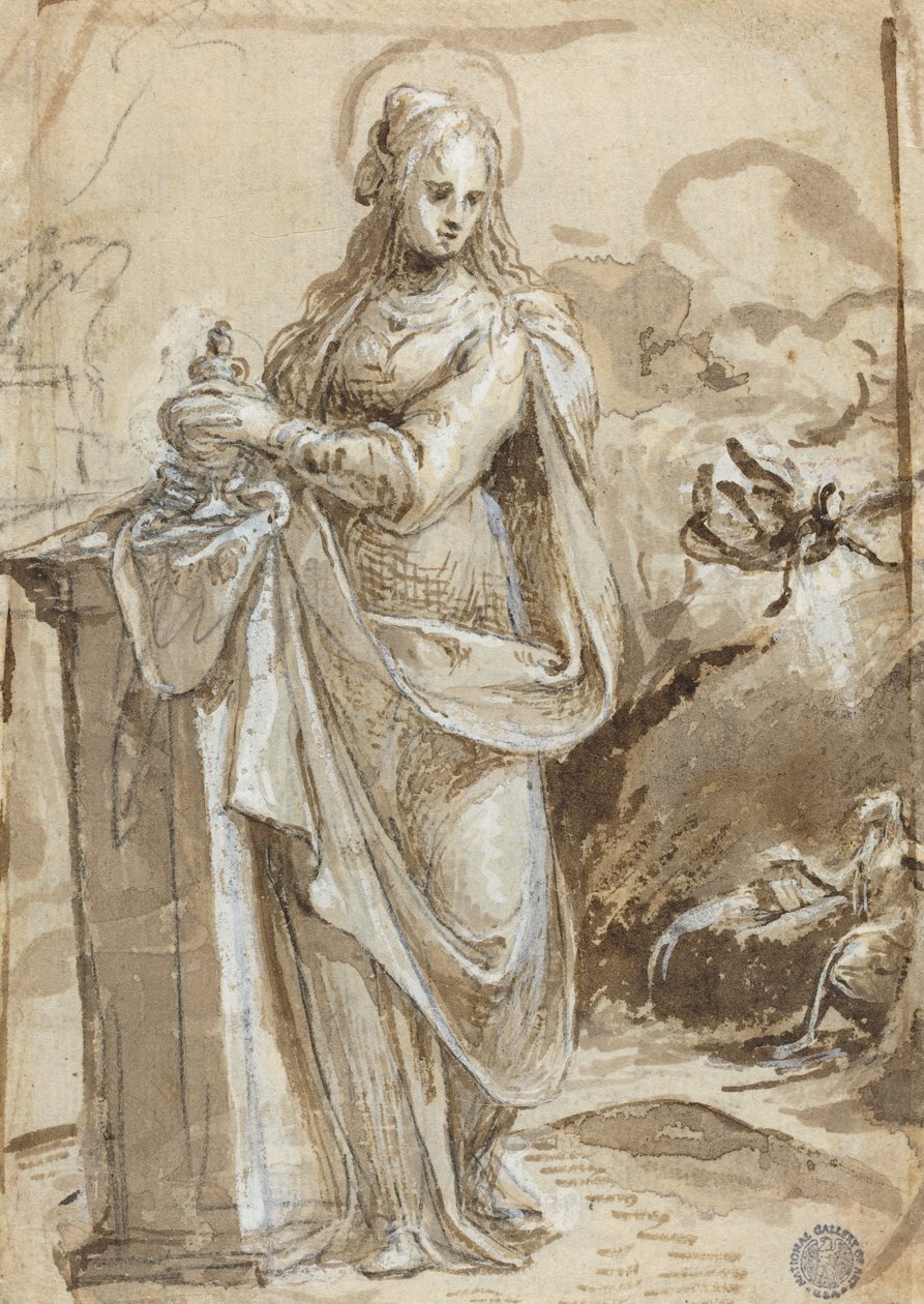 Maria Magdalena [verso] von Biagio Pupini