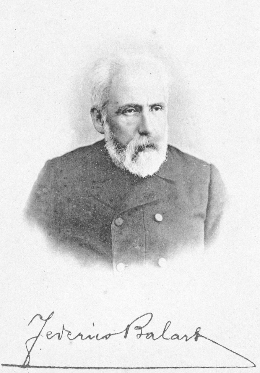 Porträt von Federico Balart von Biblioteca Nacional de España