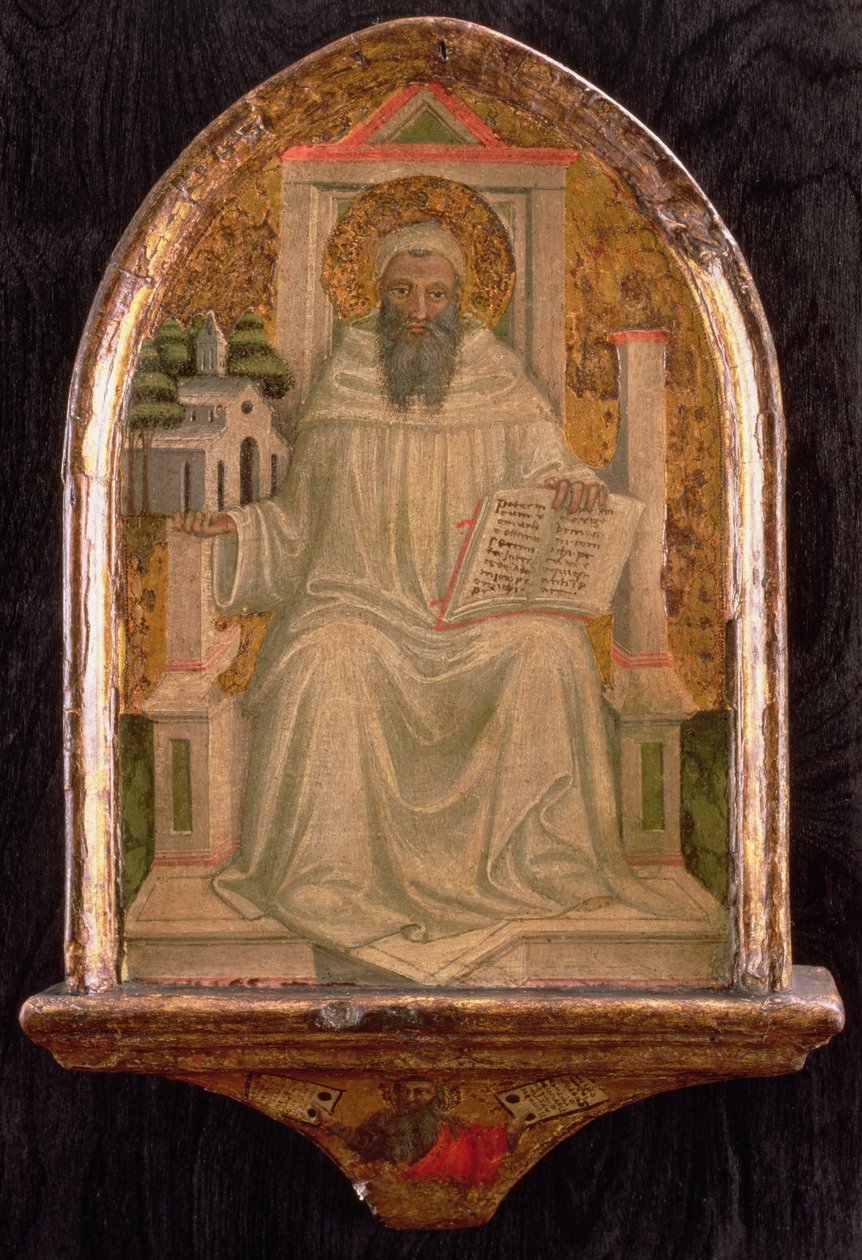 Der heilige Romuald (gest. 1027) von Bicci di Lorenzo
