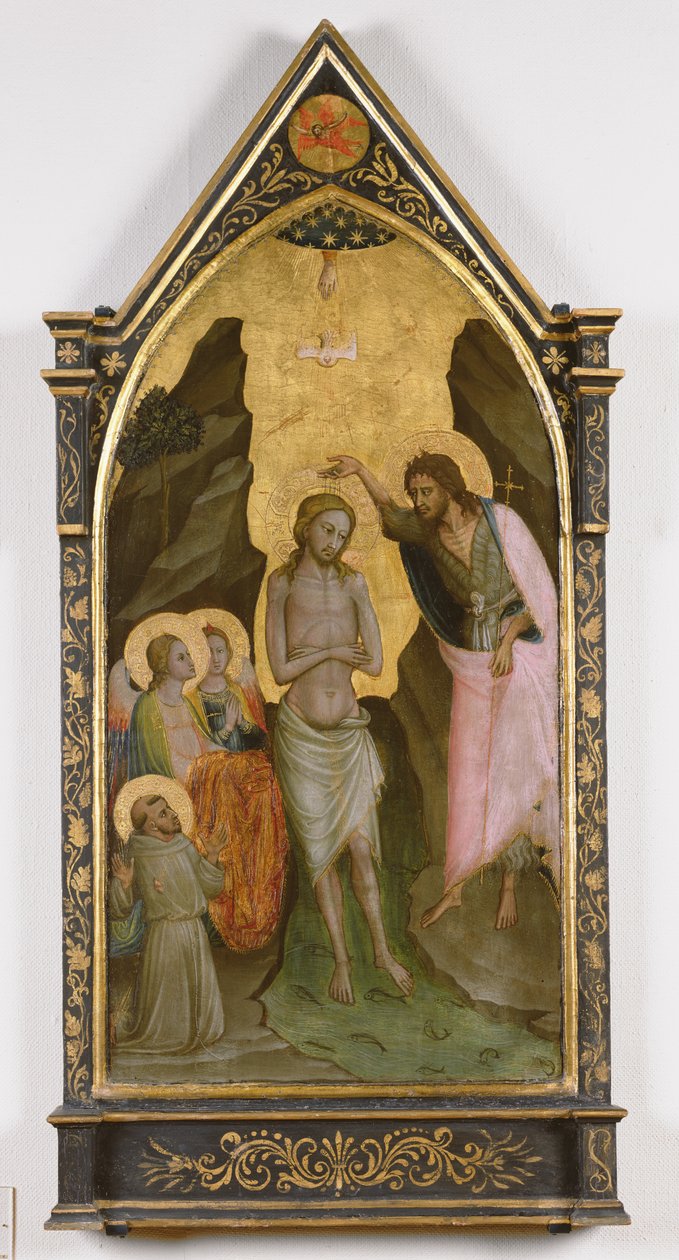 Die Taufe Christi von Bicci di Lorenzo