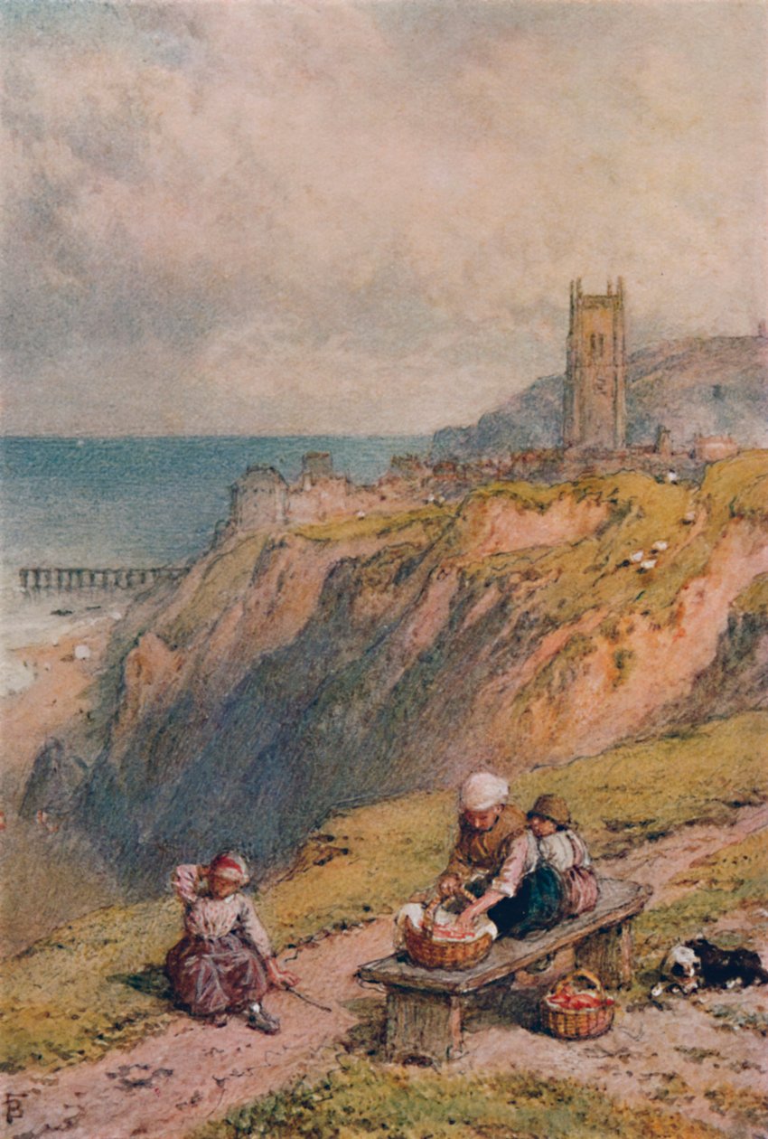 Blick auf Cromer, 19. Jahrhundert, 1935 von Birket Foster