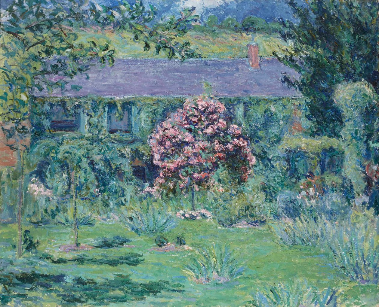 Das Haus von Monet in Giverny von Blanche Hoschede Monet