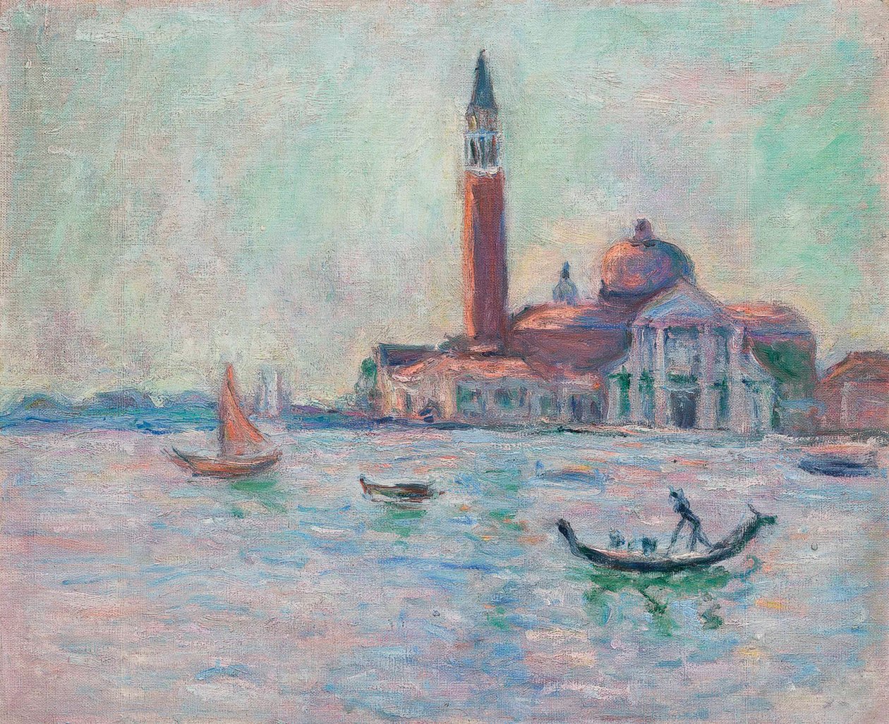 Venedig, die Salute von Blanche Hoschede Monet