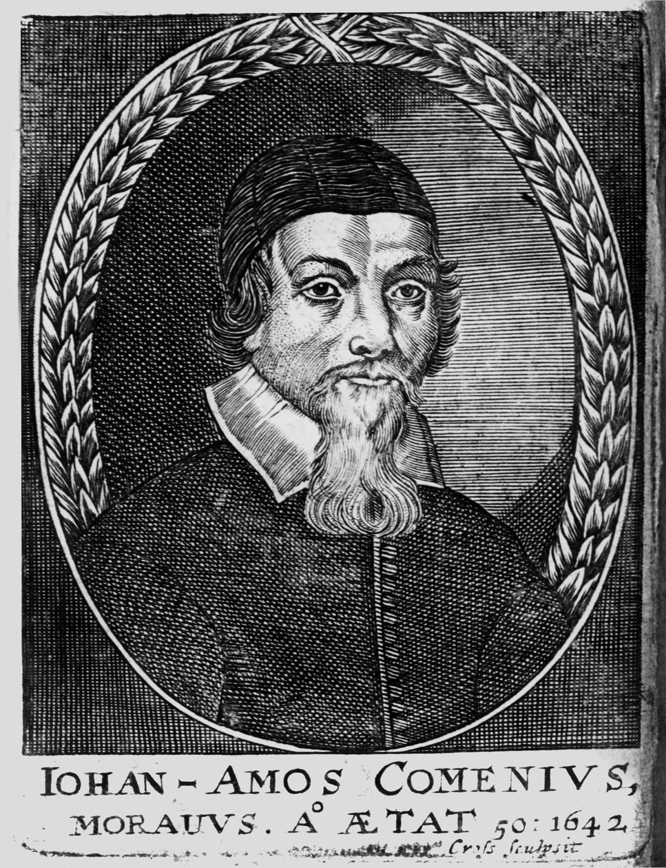 Johan Amos Comenius, 1642 von Bohemian School