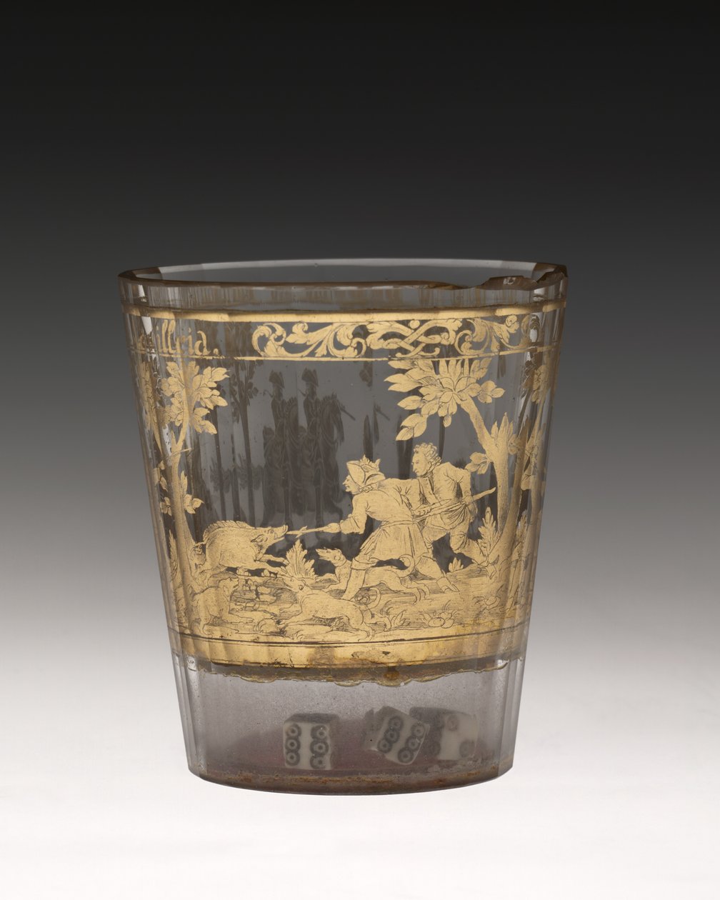 Becher, ca. 1730 von Bohemian School
