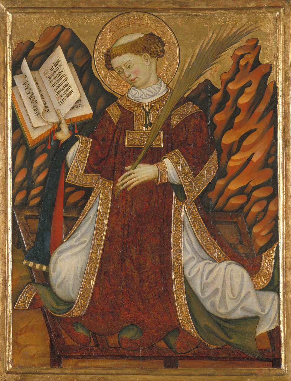 Heiliger Laurentius, ca. 1430 von Bonanat Zaortiga