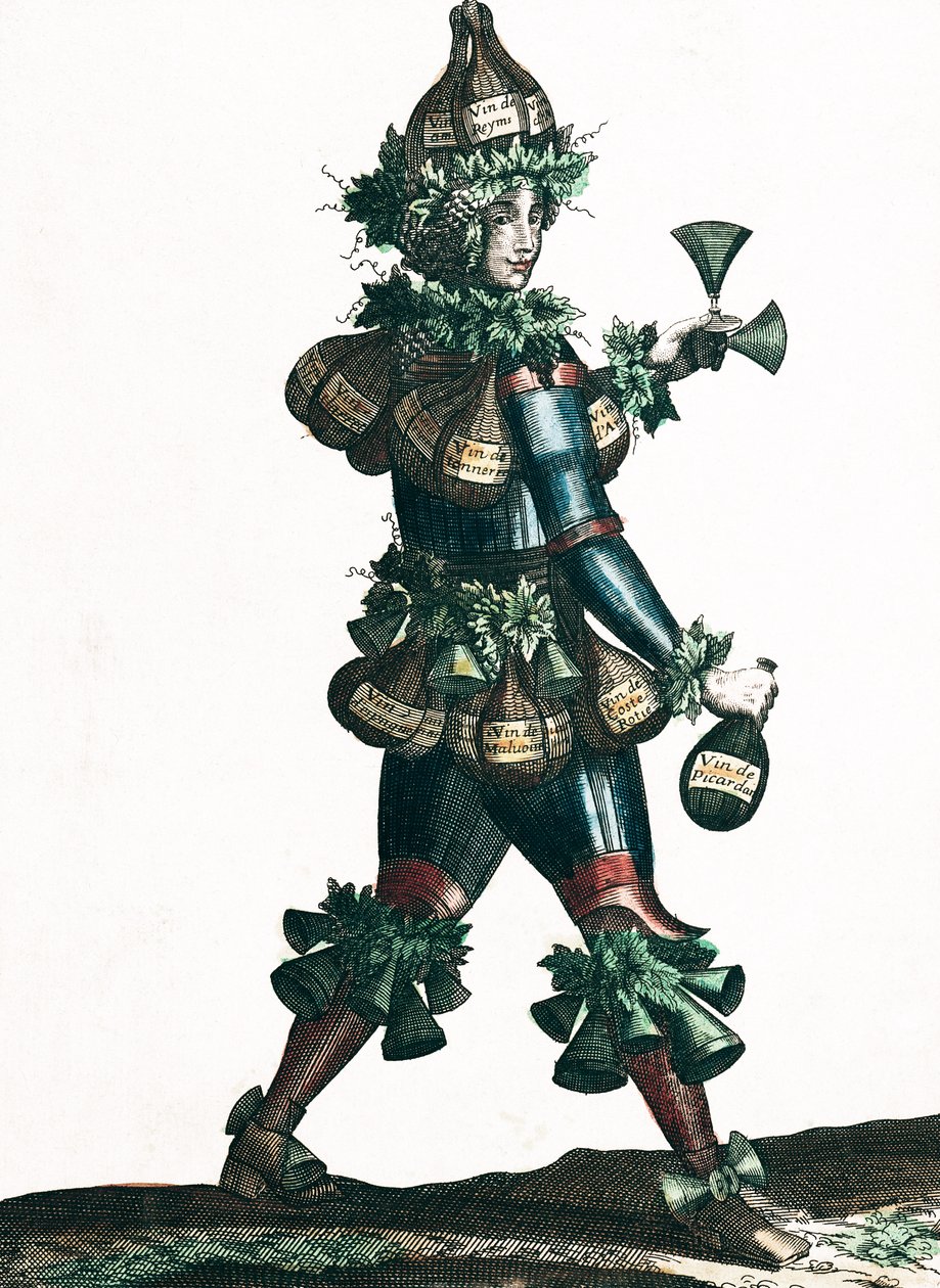 Der Wirt, allegorisches Kostümdesign von Nicolas Bonnart