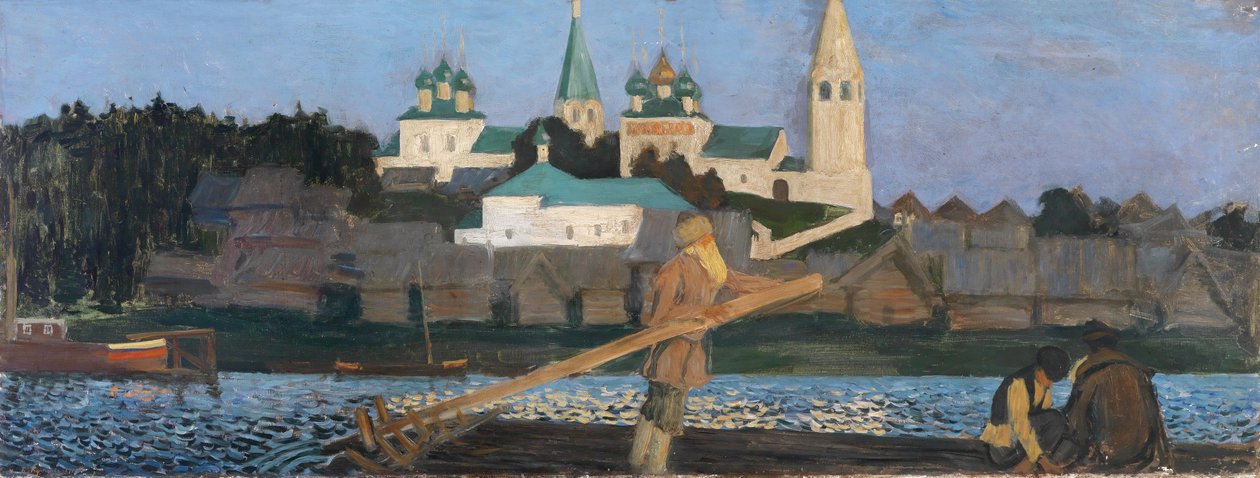 Boris Michailowitsch Kustodijew von Boris Mikhailovich Kustodiev