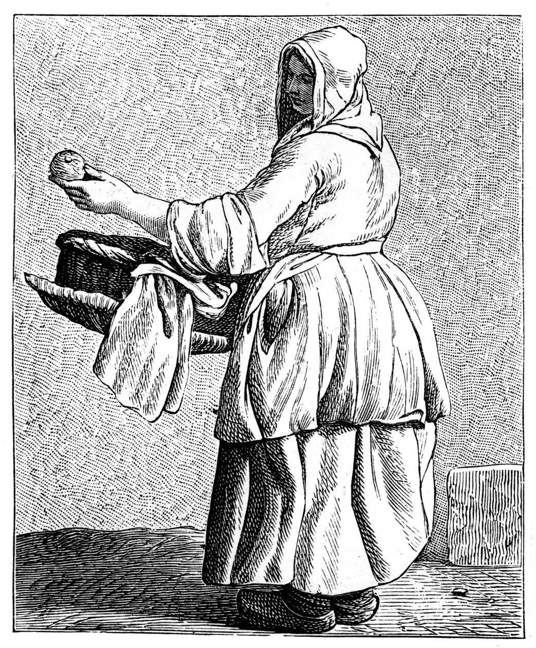 Gebackene Äpfel!, 1737-1742 von Bouchardon