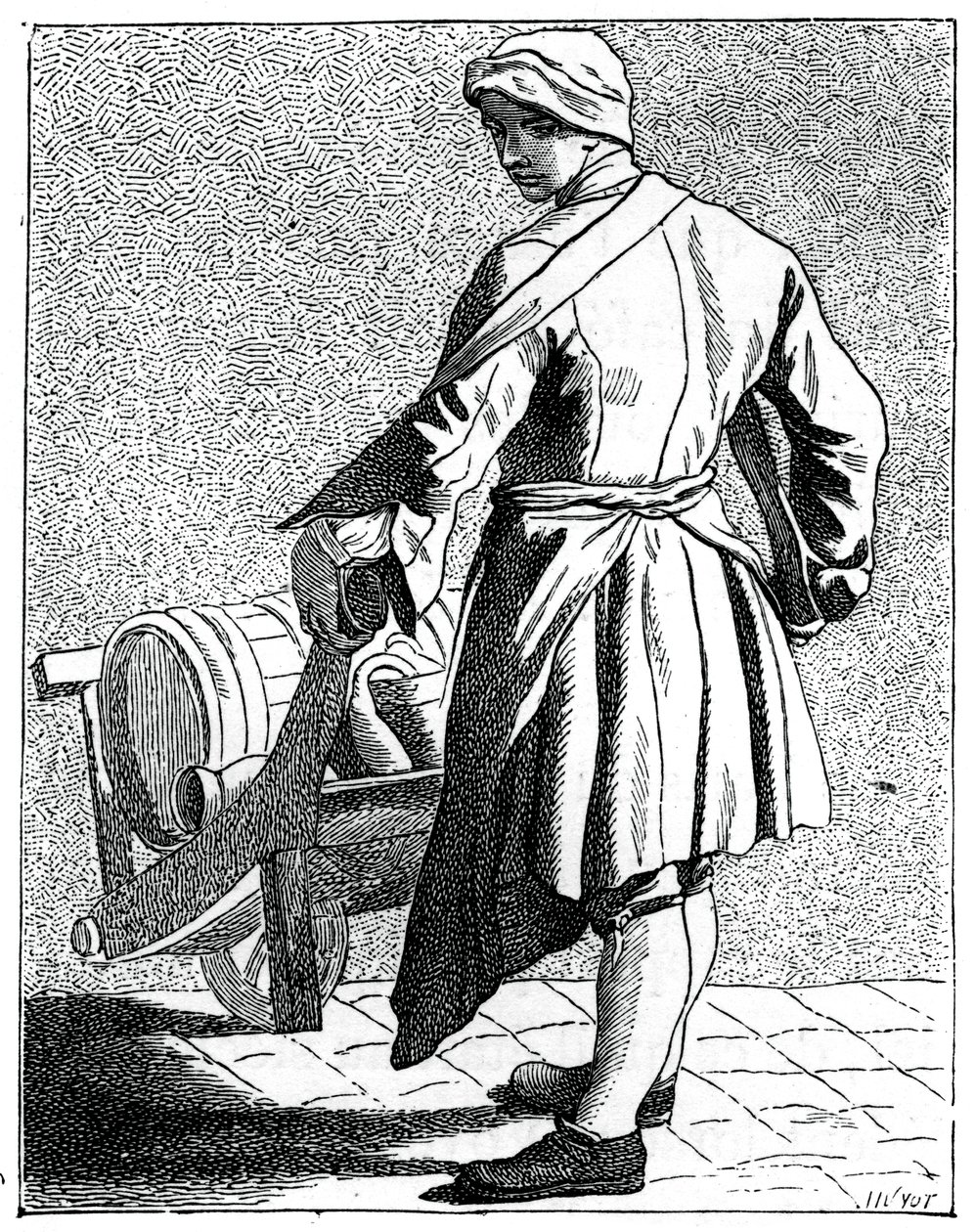 Reisender Essigfabrikant, 1737-1742 von Bouchardon