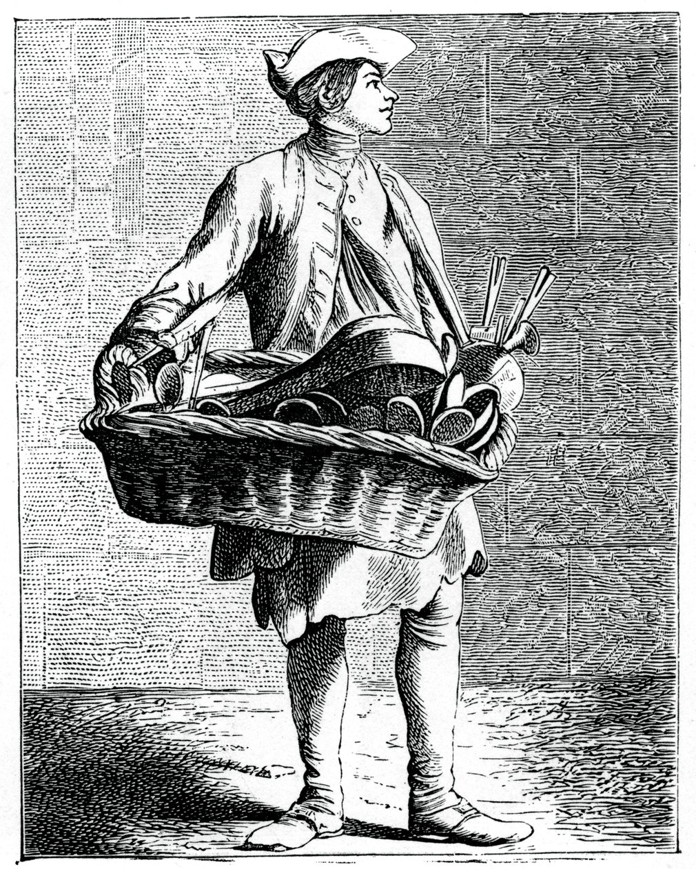 Wer kauft Löffel und Spicknadeln! von Bouchardon