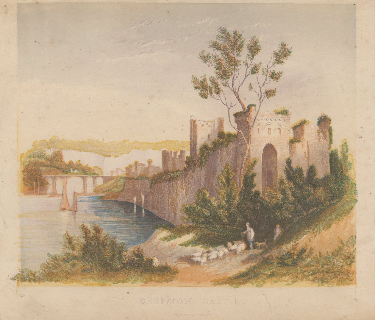 Chepstow Castle von Bradshaw and Blacklock
