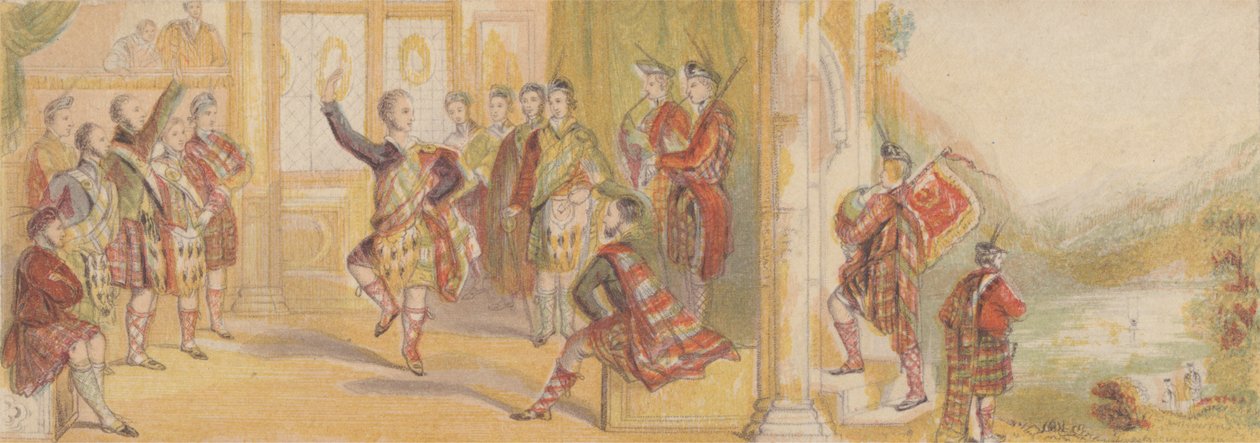 Highland-Tänzer von Bradshaw and Blacklock