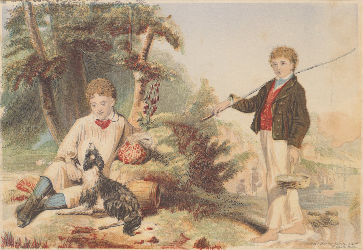 Der Bauernjunge & Der rustikale Angler von Bradshaw and Blacklock