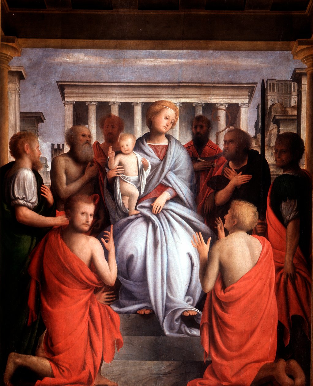Madonna mit Kind von Bramantino