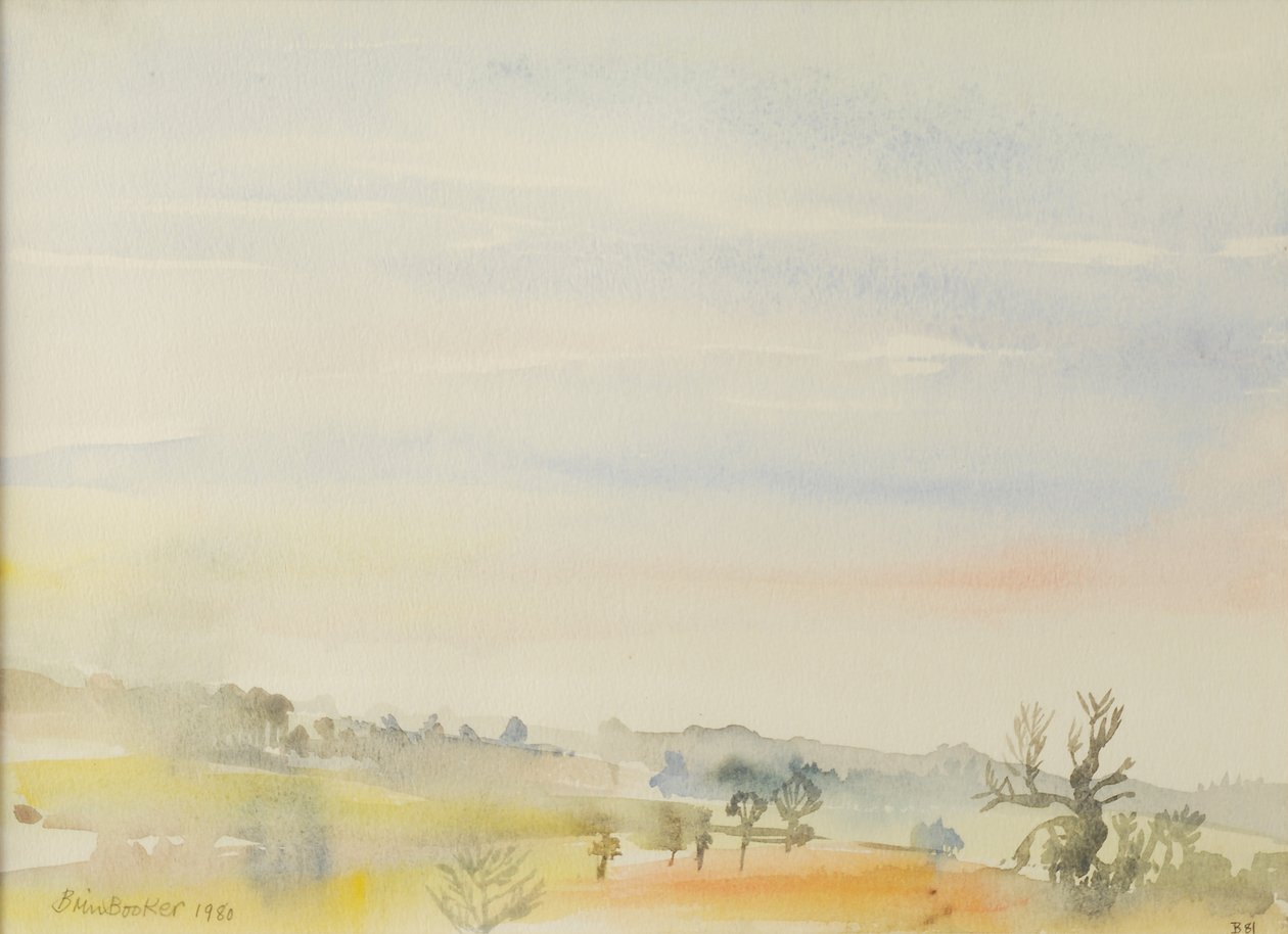 Landschaft, Great Bradley von Brenda Brin Booker