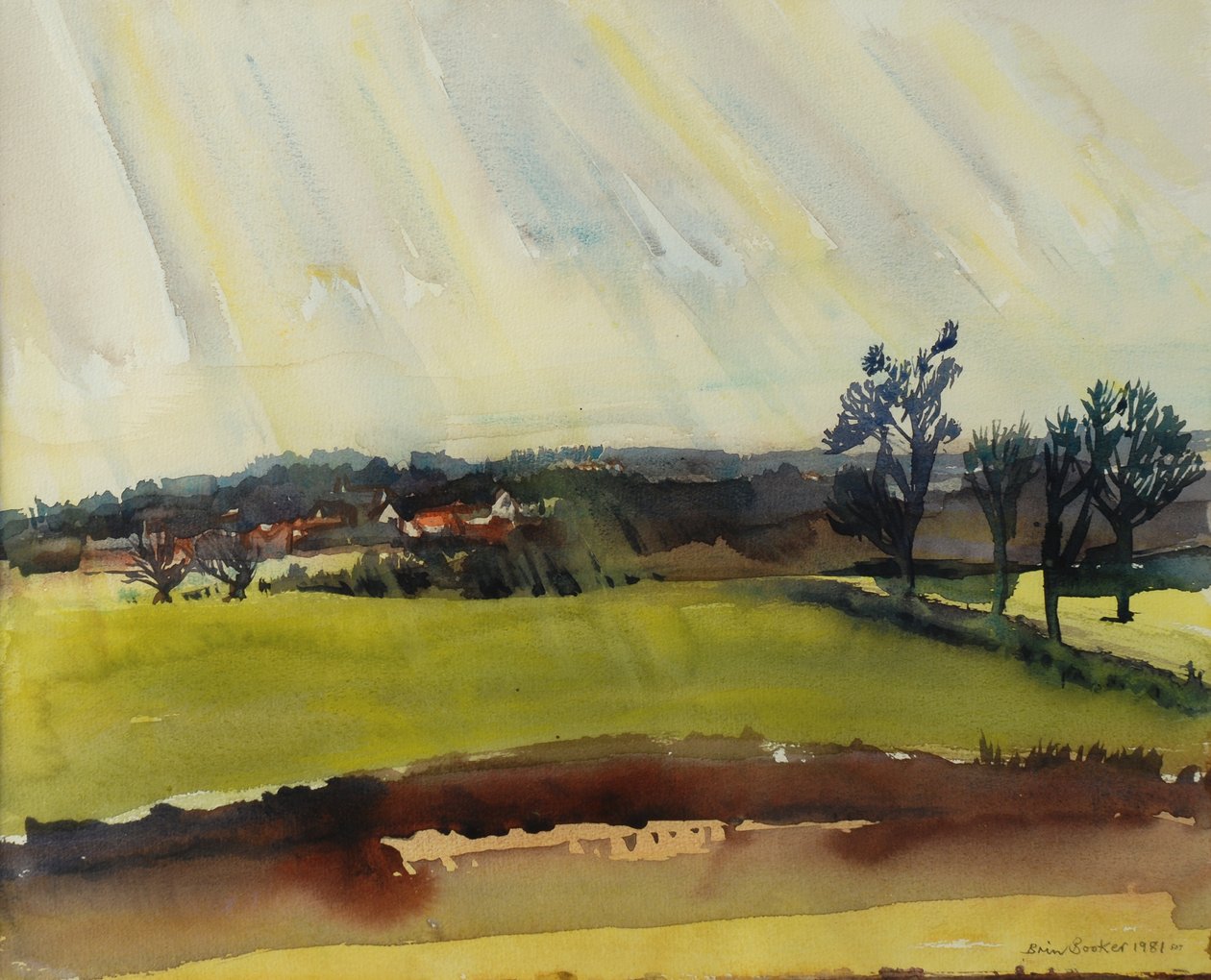 Regnerischer Morgen von Brenda Brin Booker
