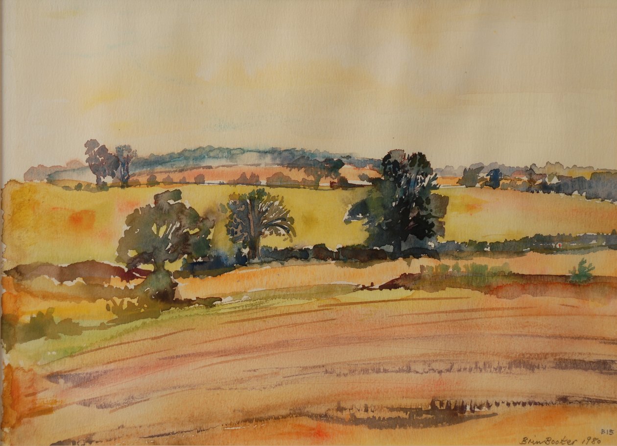 Landschaft in Suffolk von Brenda Brin Booker