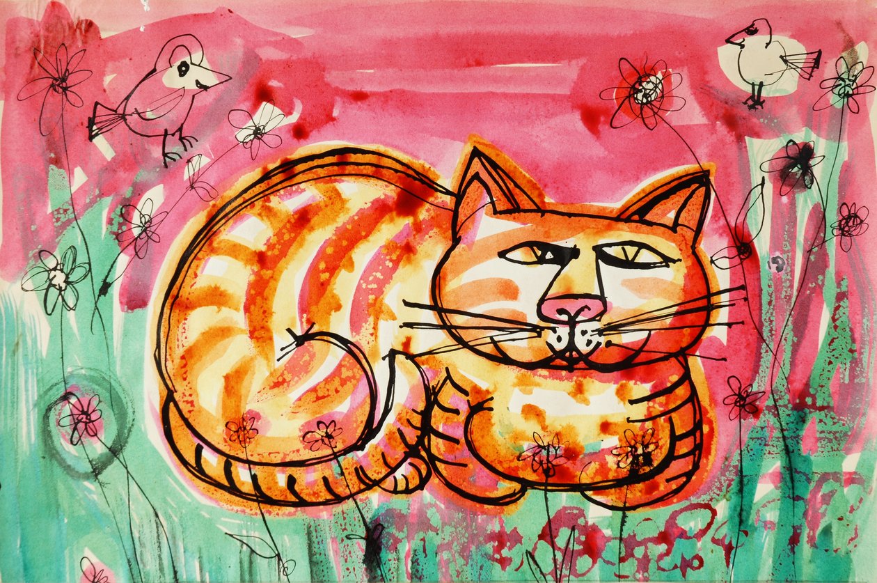 Katze von Brenda Brin Booker