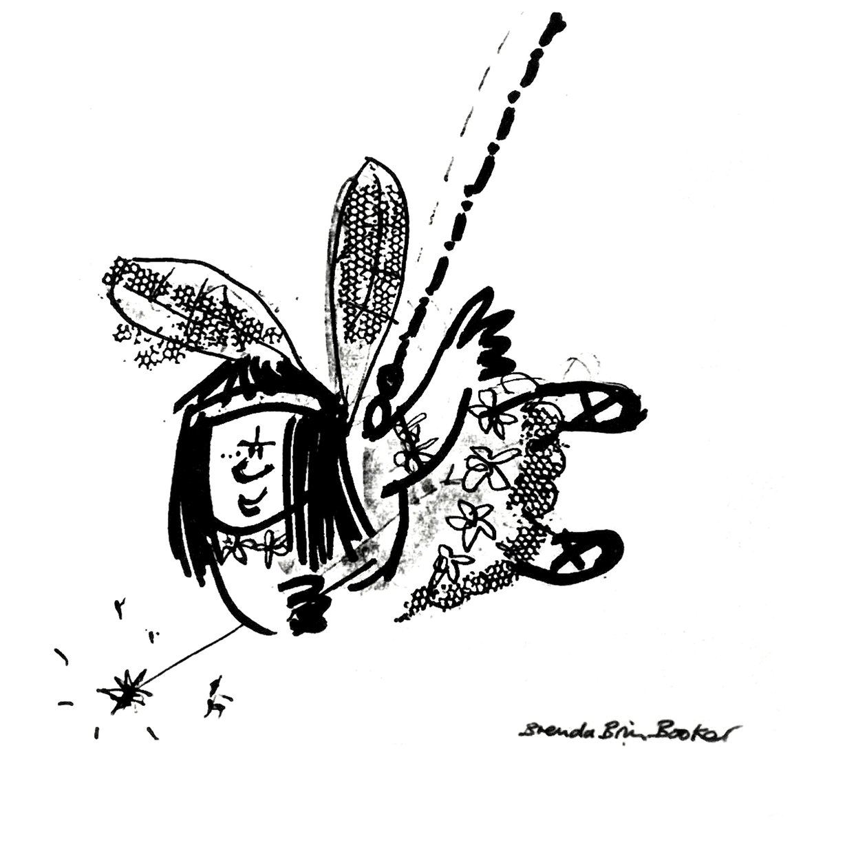 Weihnachtsfee 9 von Brenda Brin Booker