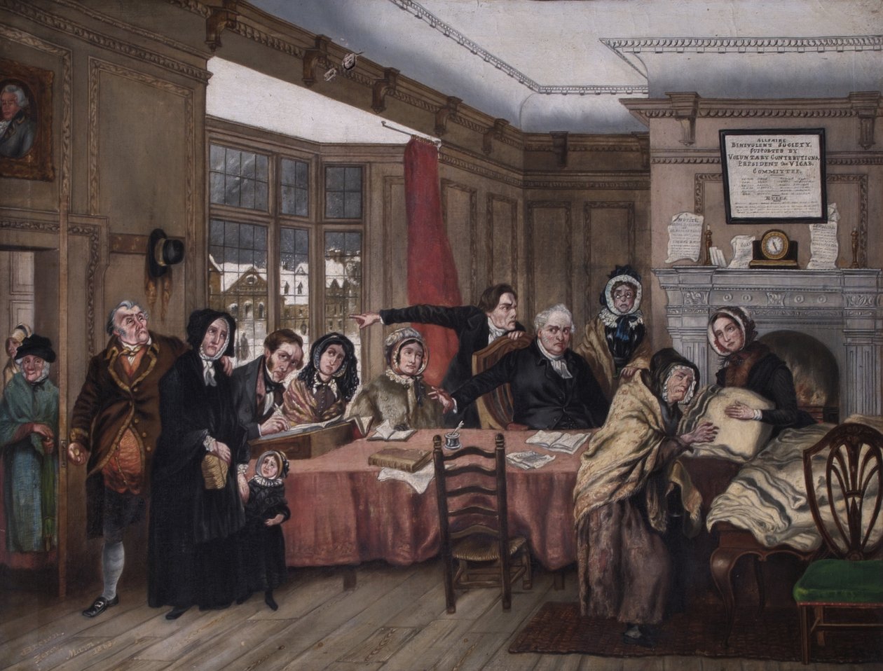 Allfaire Wohltätigkeitsgesellschaft, 1863 von Brian Percy Mann