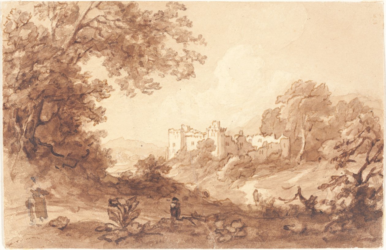 Carew Castle, Pembrokeshire von British 19th Century