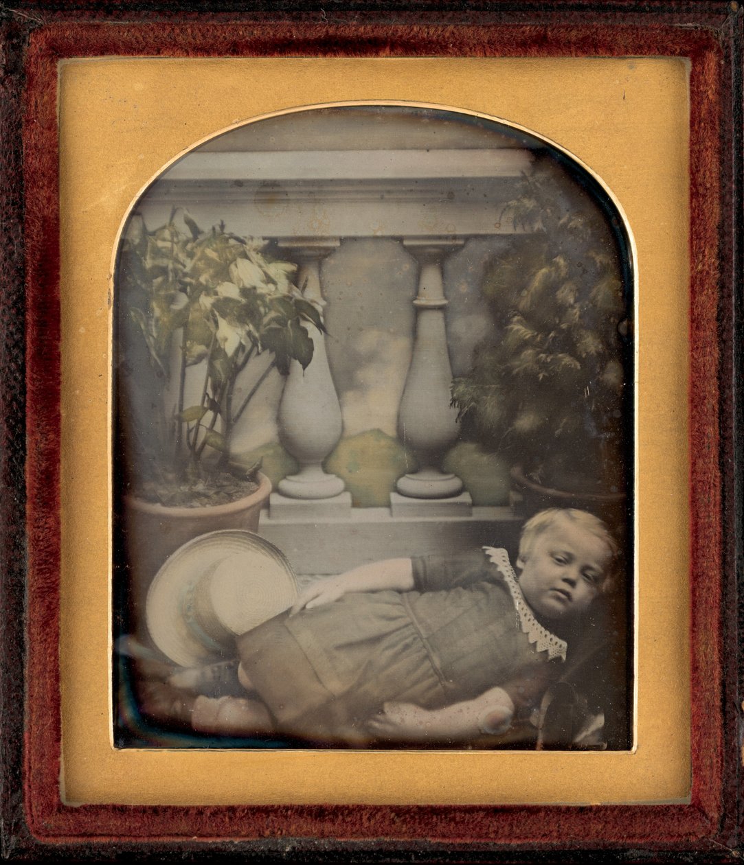Porträt eines Kindes, ca. 1850 von British Photographer