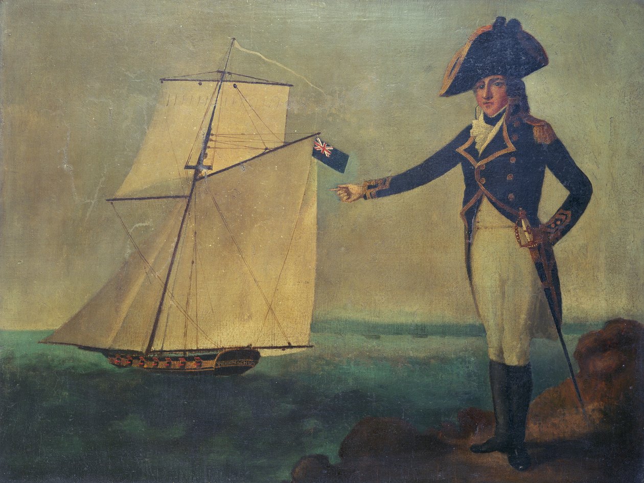 Kommandant John Crispo (1773-1841) von British School