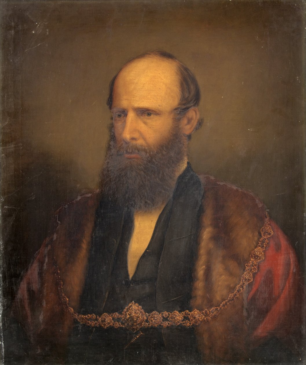 Porträt von E.S. Robinson von British School