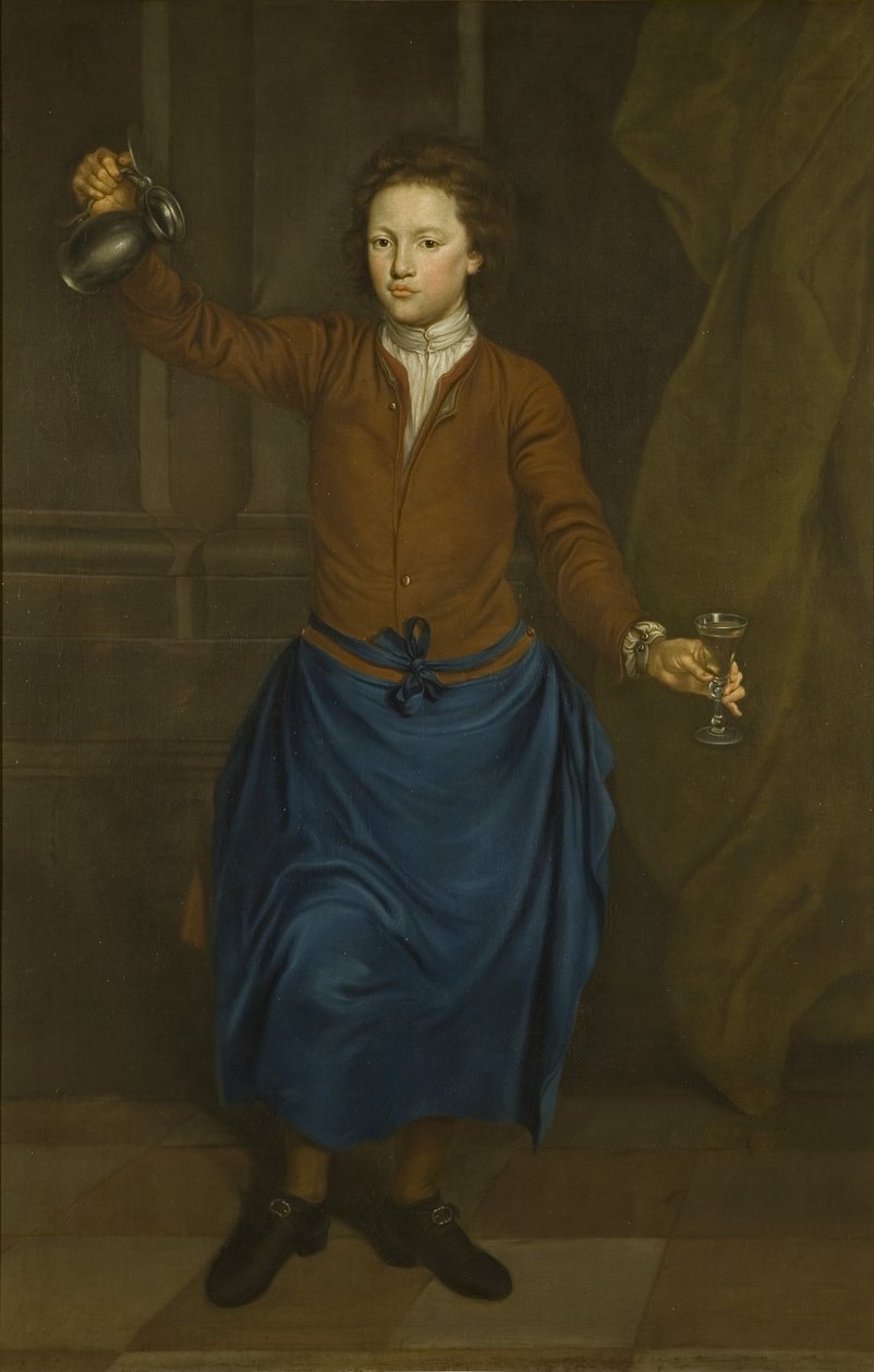 Der Pot-Junge, ca. 1720 von British School