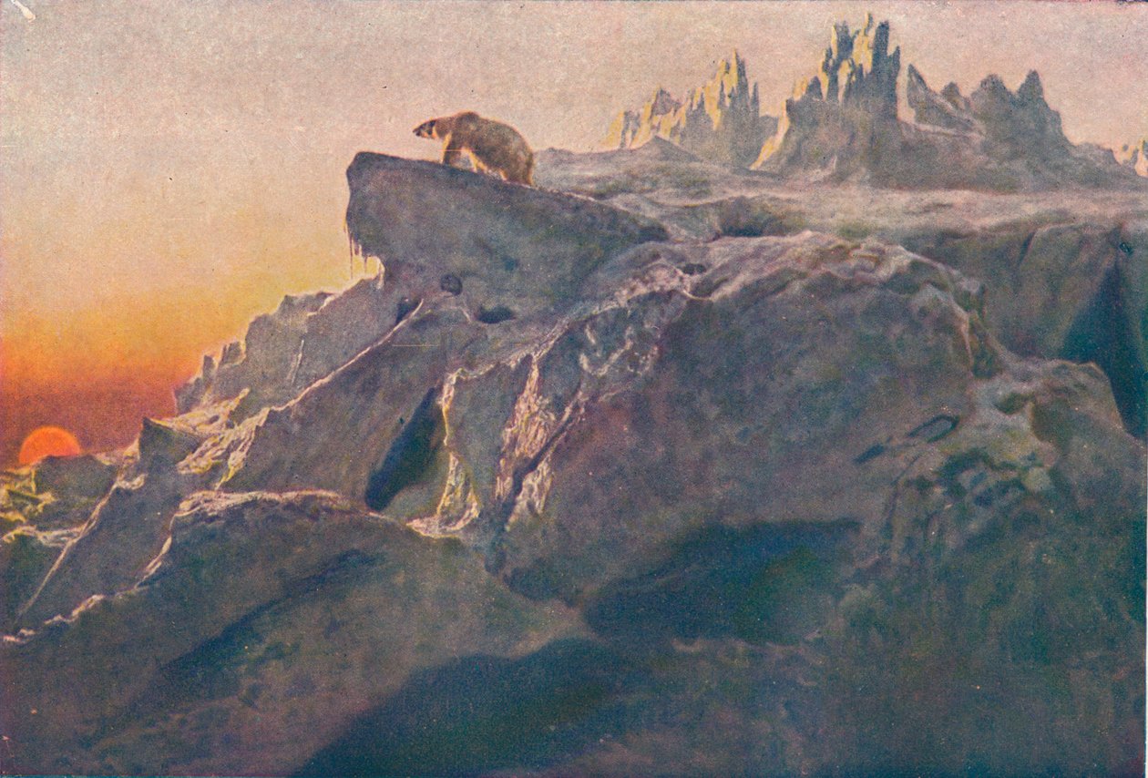 Jenseits der menschlichen Fußspuren von Briton Riviere