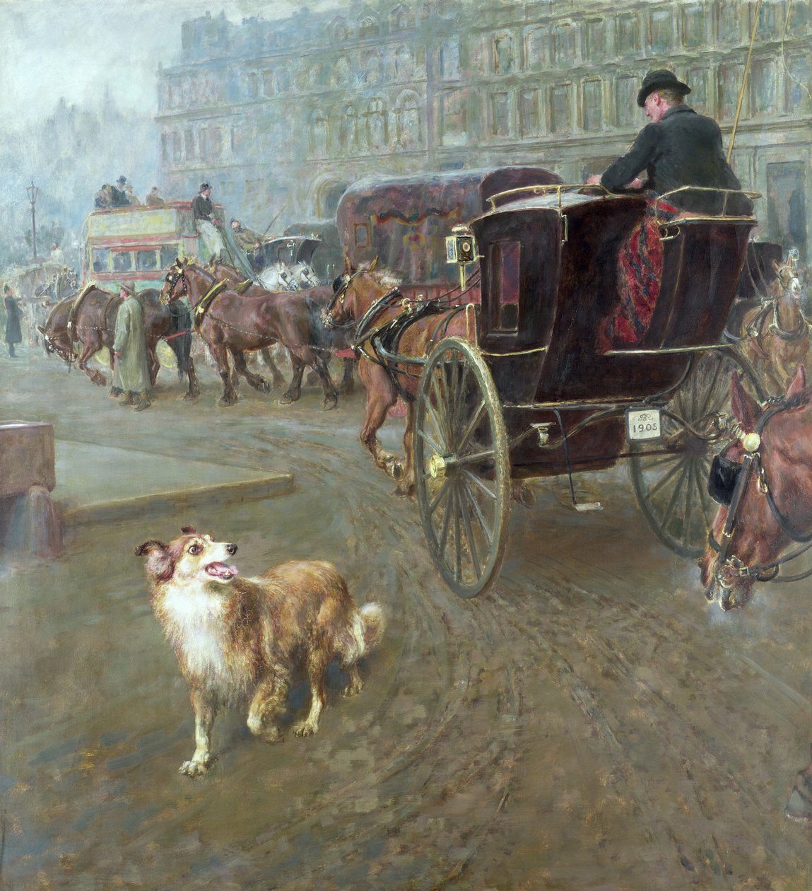 Verloren oder verirrt, 1905 von Briton Riviere