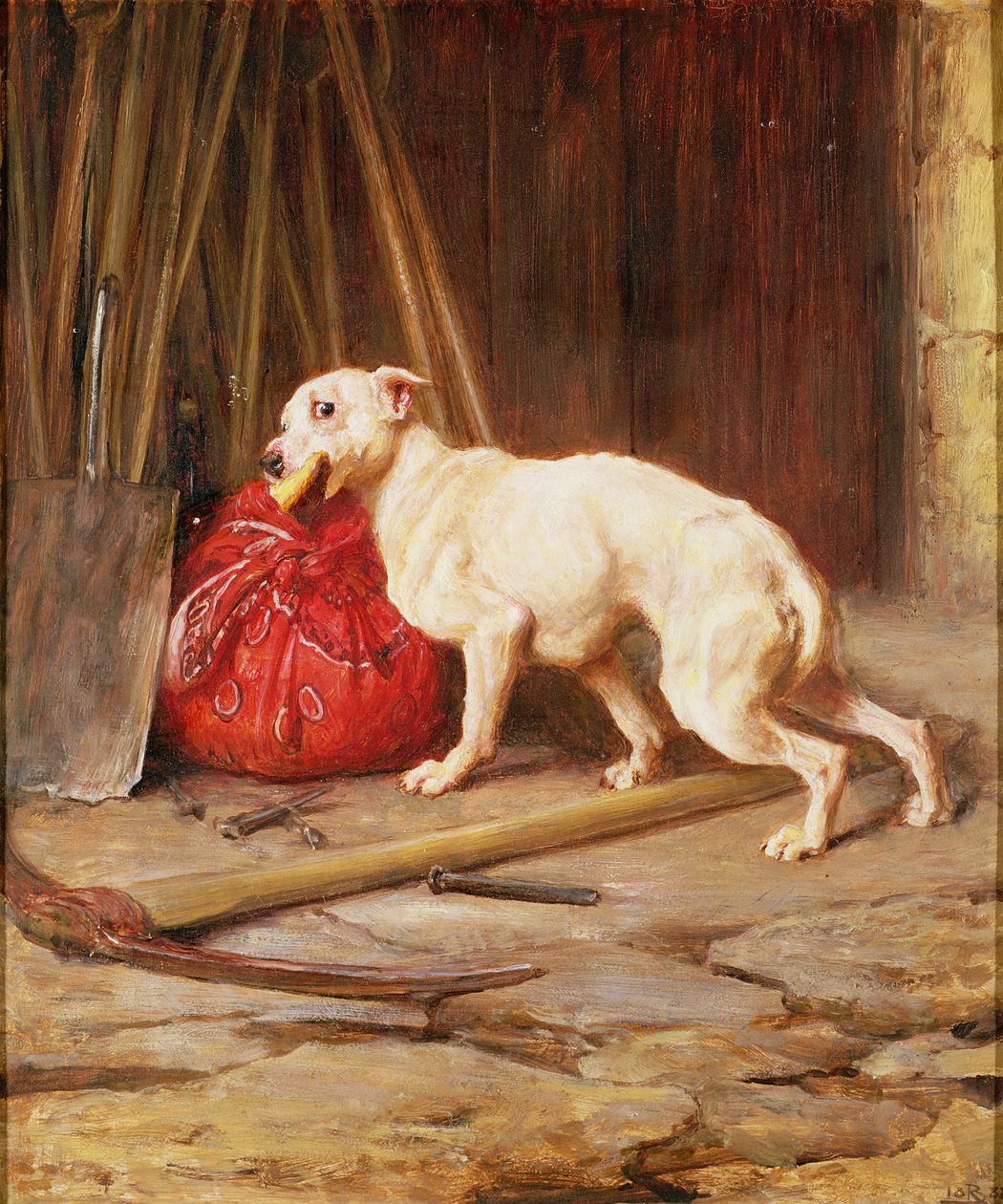 Kleiner Diebstahl, 1888 von Briton Riviere
