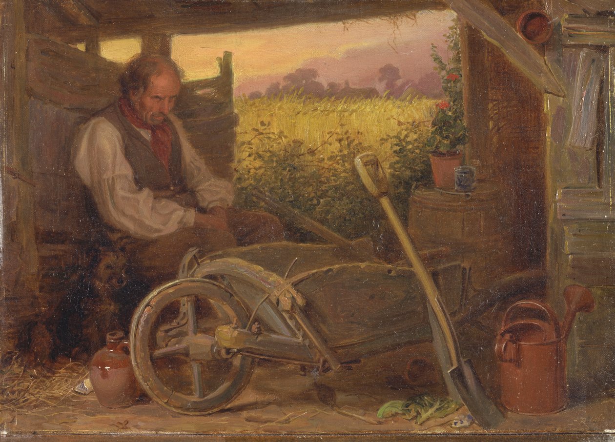 Der alte Gärtner von Briton Riviere