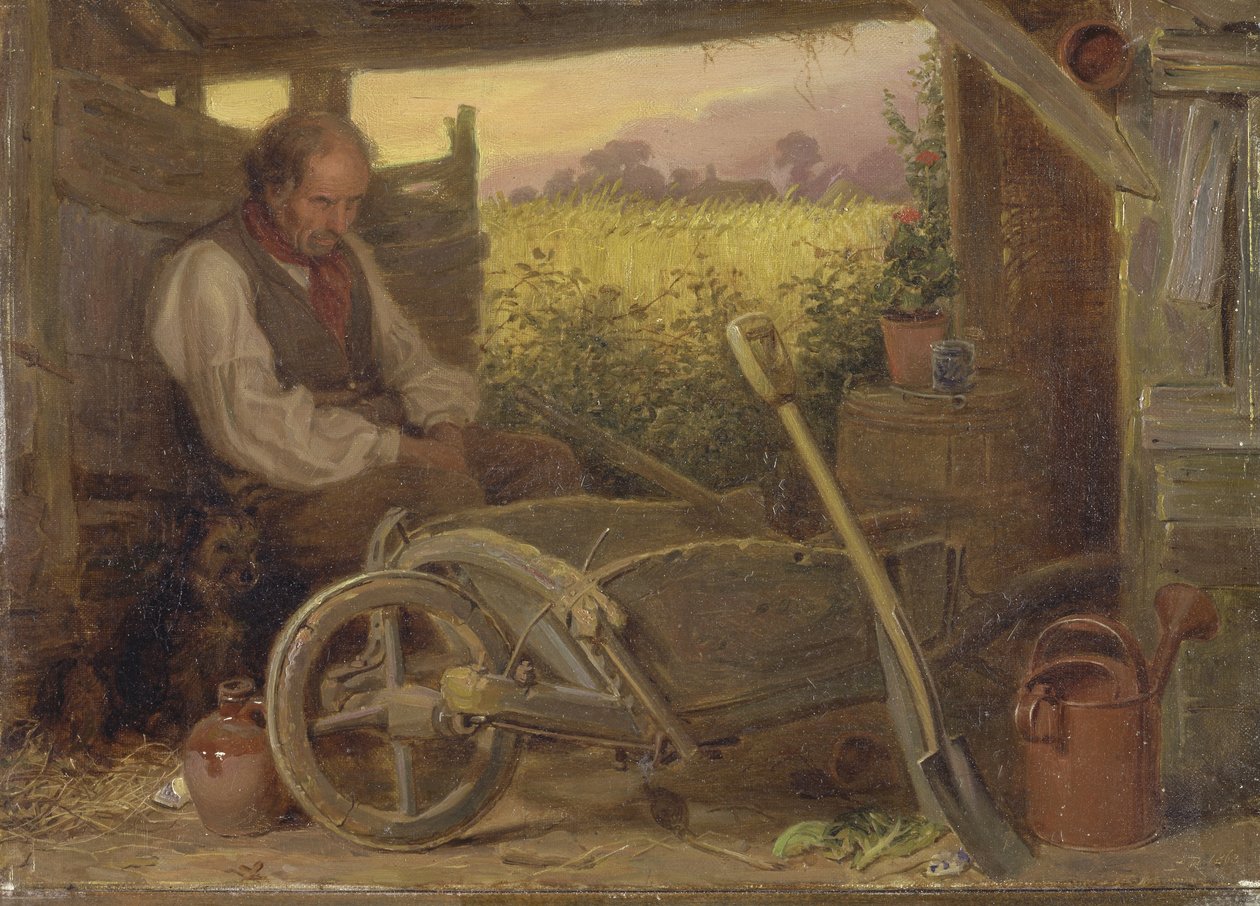 Der alte Gärtner von Briton Riviere